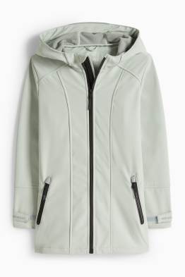 Giacca softshell con cappuccio - impermeabile