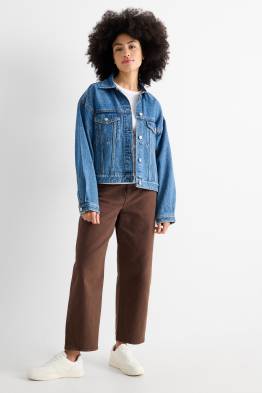 Barrel jeans - high waist