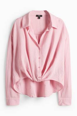 Halenka s detailem uzlu