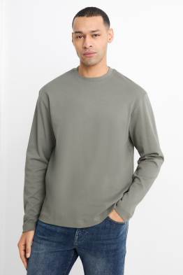 Tricou cu mânecă lungă - relaxed fit