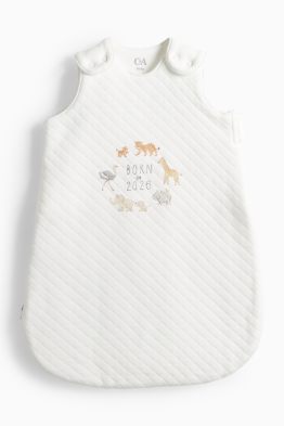 Wild animals - baby sleeping bag - 0-4 months
