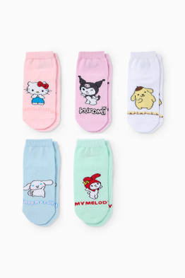 Paquet de 5 - Hello Kitty i amics - mitjons amb dibuix