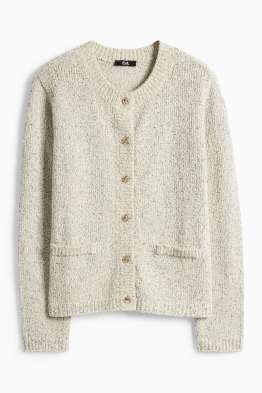 Bouclé cardigan