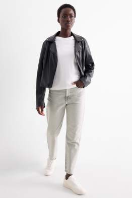 Mom Jeans - High Waist - LYCRA®