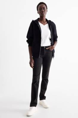 Straight jeans - mid waist - shaping jeans