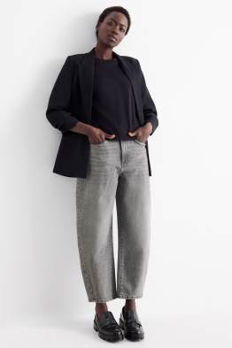 Barrel jeans - high waist