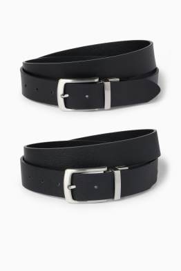 Oboustranný pásek - imitace kůže