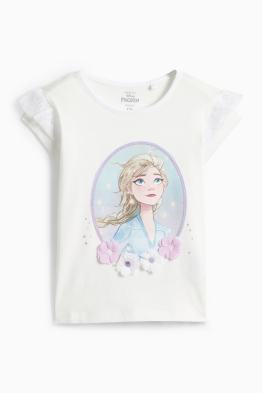 Die Eiskönigin - Kurzarmshirt - Glanz-Effekt