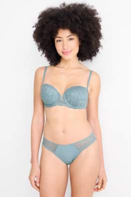 Soutien-gorge avec armatures - BALCONETTE - ampliforme