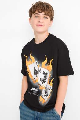 Skateboarder - short sleeve T-shirt