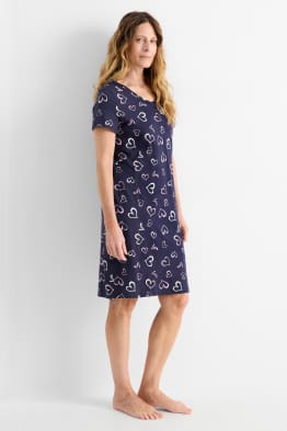 Chemise de nuit - à motif