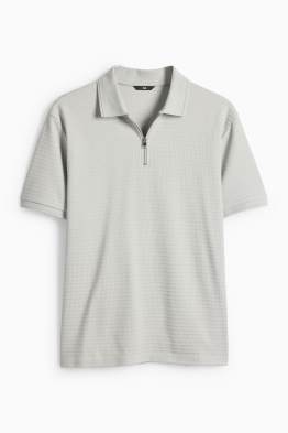 Poloshirt - Regular Fit - gerippt