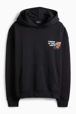 Oversized mikina s kapucí