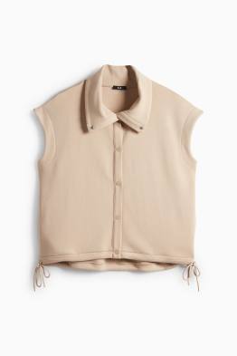 Gilet in felpa
