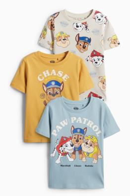 Multipack 3er - PAW Patrol - Chase, Marshall - Kurzarmshirt