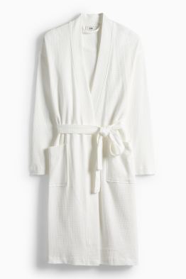 Bademantel - strukturiert
