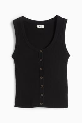 Haut - finition côtelée