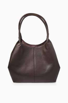 Large shopper - faux leather