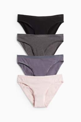 Confezione da 4 - slip