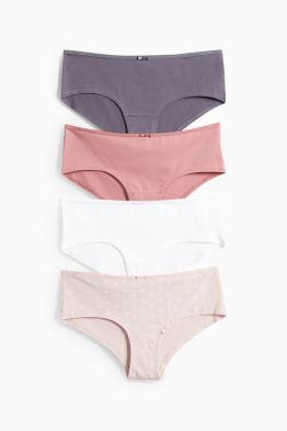 Confezione da 4 - coulotte