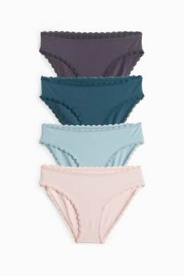 Confezione da 4 - slip