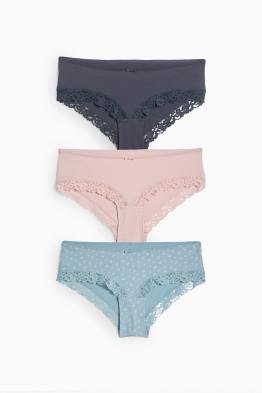 Confezione da 3 - coulotte