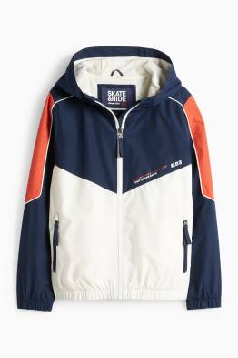 Veste à capuche - finition déperlante