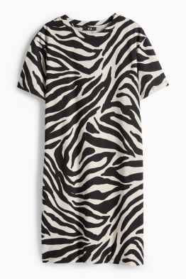 Vestido estilo camiseta - estampado