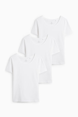 Multipack 3 ks - tričko basic - slim fit