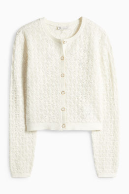 Pletený kardigan