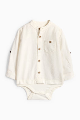 Baby-Body - 2-in-1-Look - strukturiert