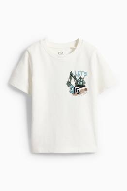 Excavadors - samarreta de mànigues curtes - acanalada