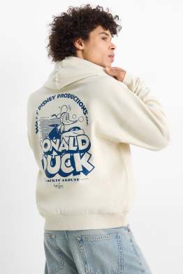 Oversized mikina s kapucí - kačer Donald