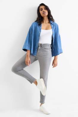 Skinny Jeans - Mid Waist - LYCRA® ADAPTIV Fiber