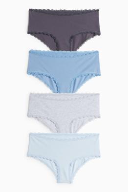 Multipack 4 perechi - chiloți hipster