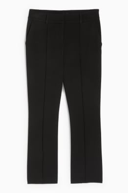 Pantalon - mid waist - flared