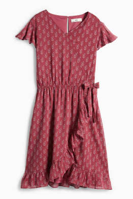 Floare - rochie - aspect lucios