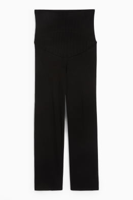 Jersey-Umstandshose - gerippt