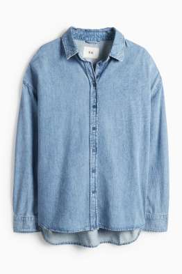 Blouse-chemise en jean