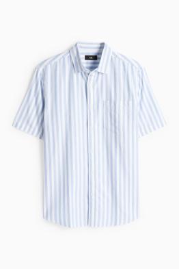 Košile - regular fit - kent - pruhovaná