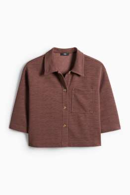 Hemdbluse - strukturiert