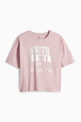 Brooklyn - tričko s krátkým rukávem - s lesklými efekty