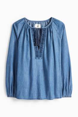 Túnica - look vaquero