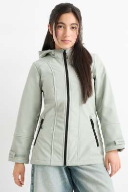 Jaqueta softshell amb caputxa - impermeable