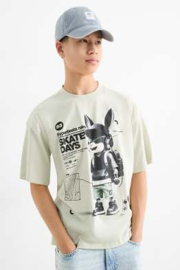 Bunny rabbit - short sleeve T-shirt