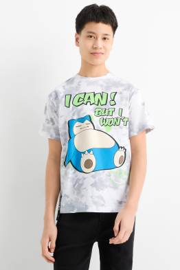 Pokémon - Kurzarmshirt - gemustert