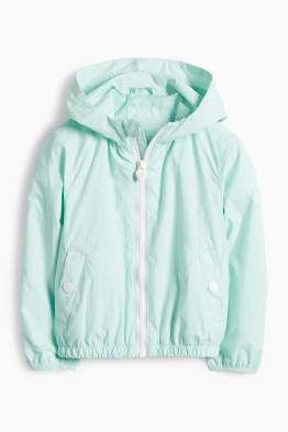 Jacke mit Kapuze - wasserabweisend