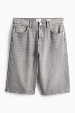 Jeans-Bermudas
