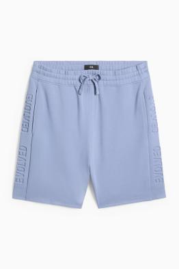 Shorts di felpa