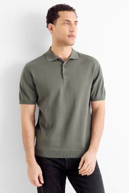 Strick-Poloshirt - Regular Fit